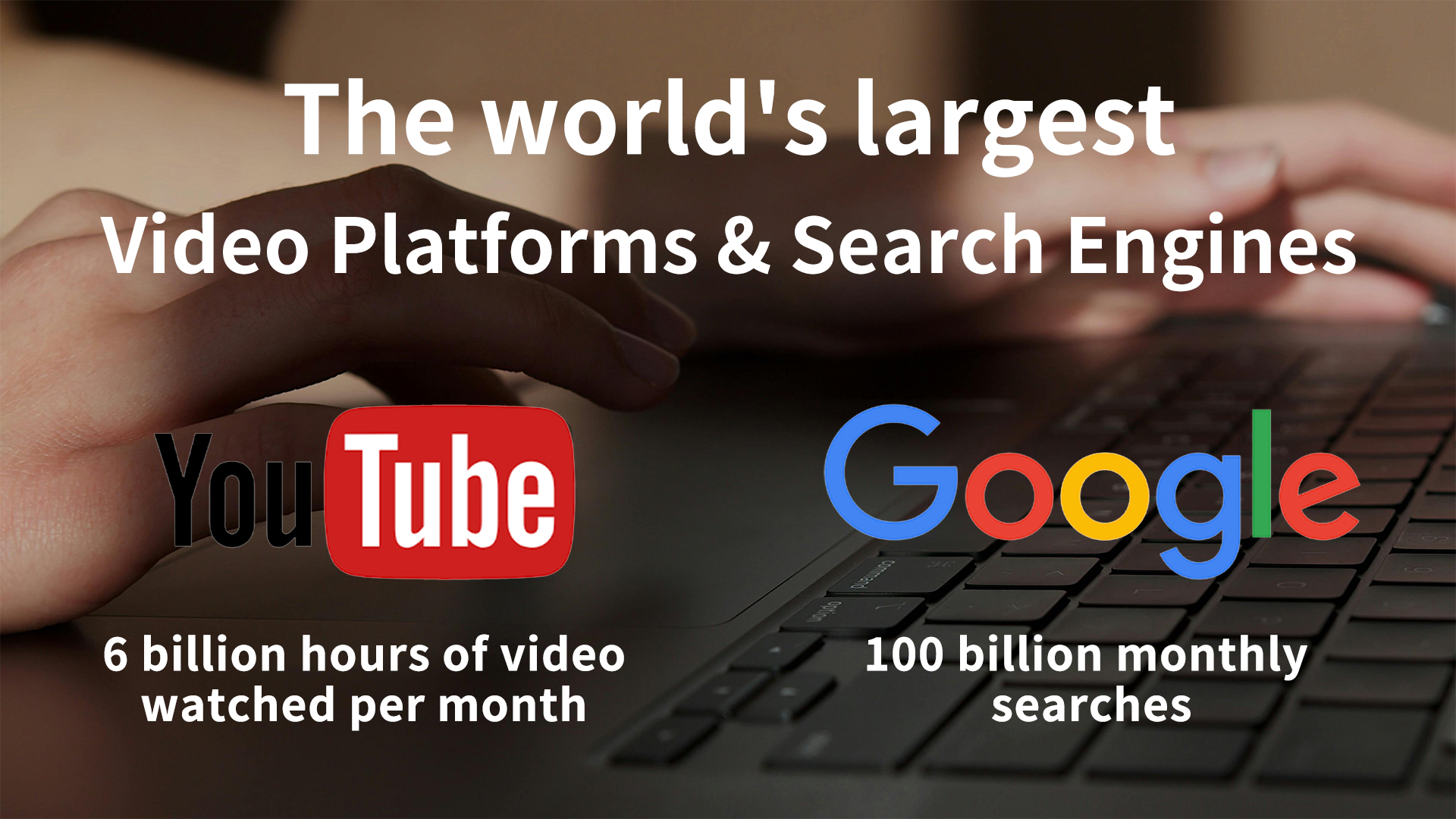 The world's largest Video Platforms & Search Engines