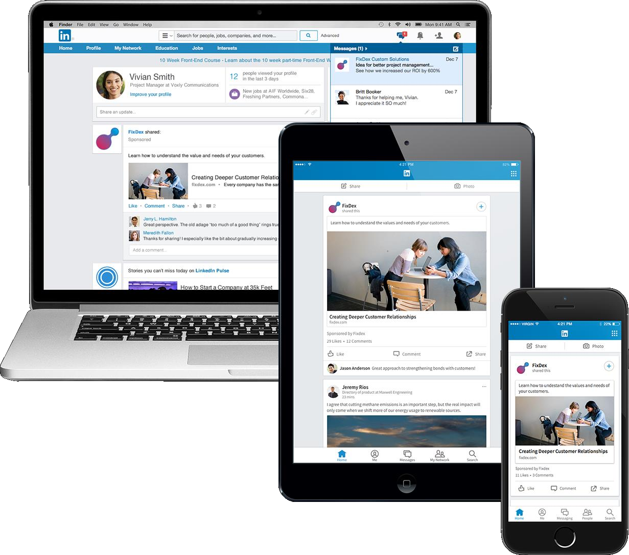 What is LinkedIn Sponsored Content